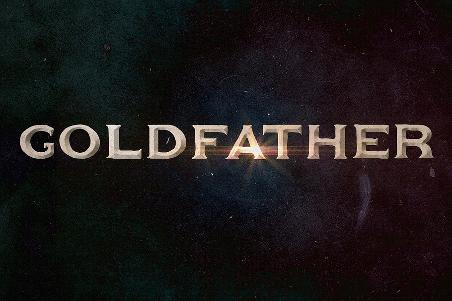 Goldfather Typeface in Display Fonts - product preview 8