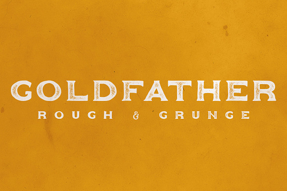 Goldfather Typeface in Display Fonts - product preview 6