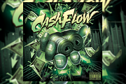 Cashflow Mixtape CD Cover Template 