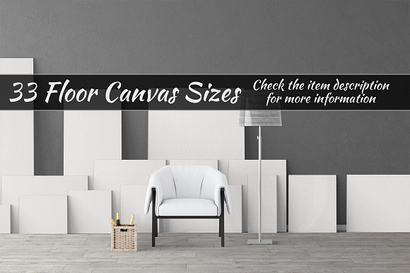 Canvas Mockups Vol 503 in Print Mockups - product preview 2