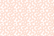 Blush Pink Dots Vector Pattern