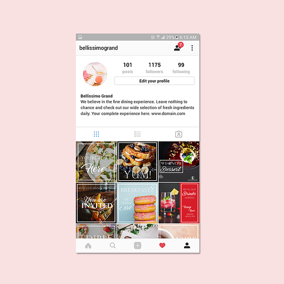 Cafe Themed Social Media Templates in Instagram Templates - product preview 1