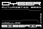 CyberSiberia font