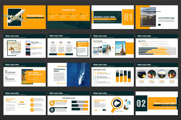 Travel PPT Template in PowerPoint Templates - product preview 2