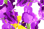 iris seamless pattern | JPEG