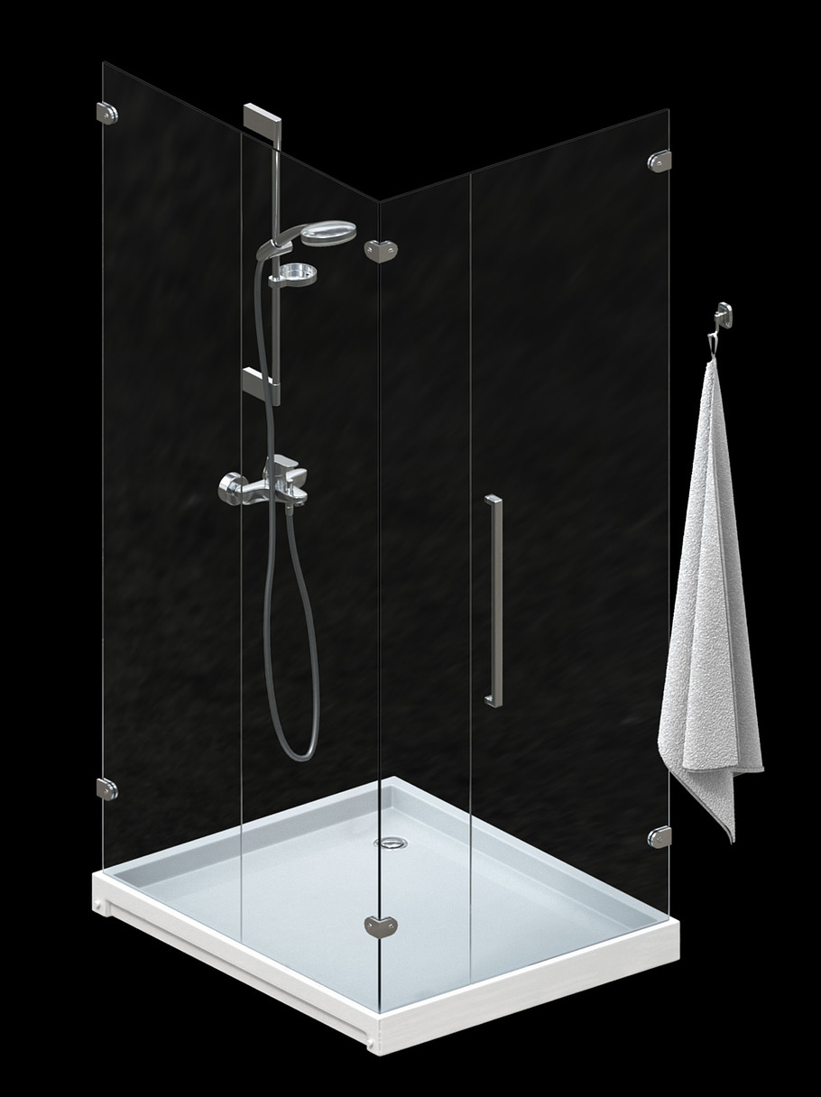 Set of bathroom sanitary engineering in Furniture - product preview 1