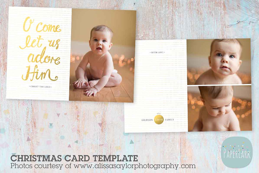 AC044 Christmas Card in Card Templates - product preview 8
