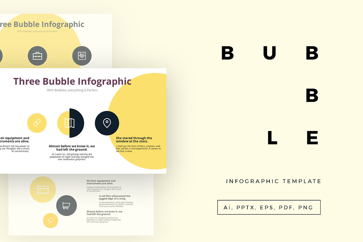 BUBBLE Template in PowerPoint Templates - product preview 8