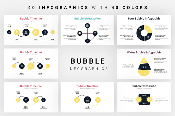 BUBBLE Template in PowerPoint Templates - product preview 7