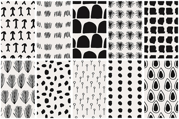 Abstract Seamless Patterns in Patterns - product preview 8
