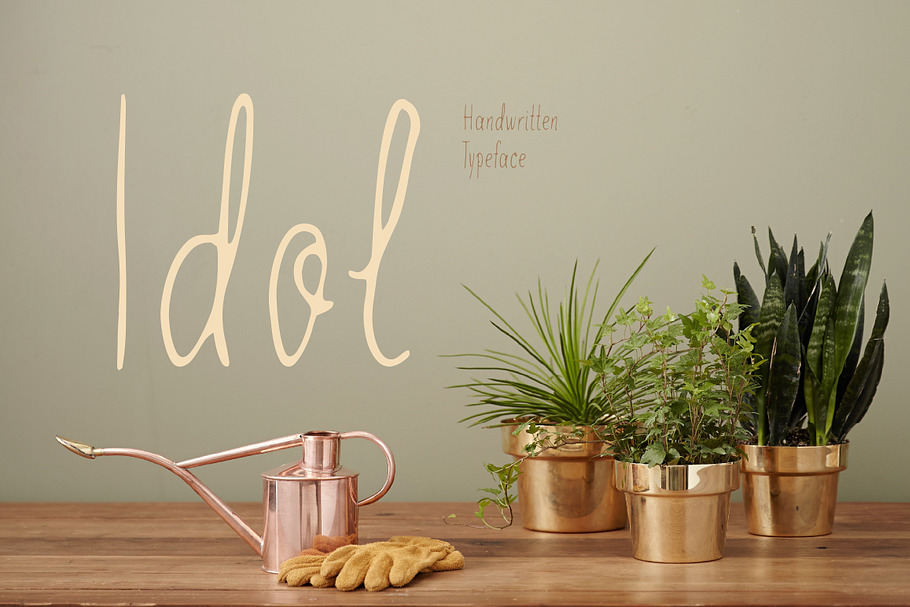 Idol—handwritten font in Script Fonts - product preview 8