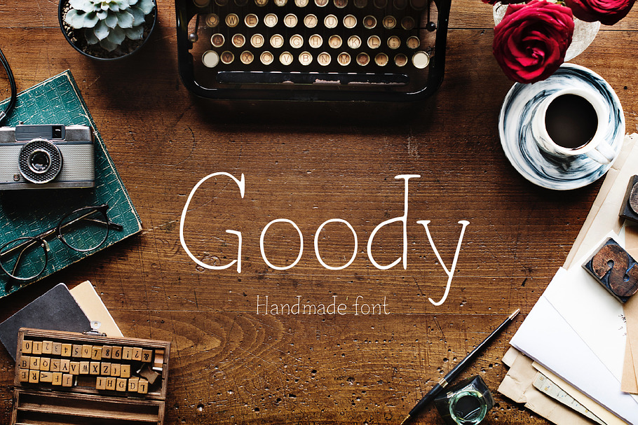 Goody—handwritten font in Display Fonts - product preview 8