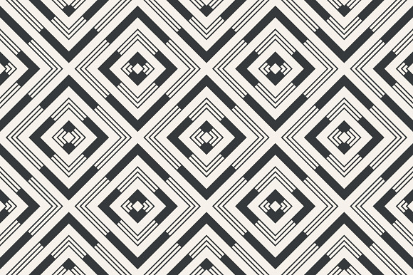 8 zigzag rhombus seamless patterns in Patterns - product preview 8