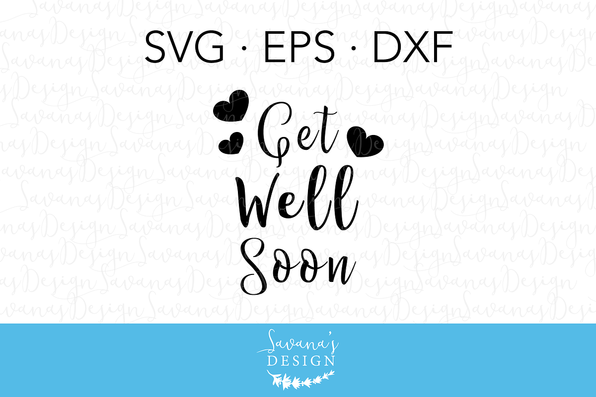 Get Well Soon Vector Files in Card Templates - product preview 8