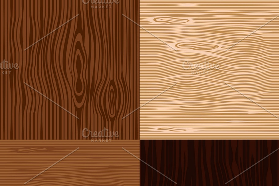 Wooden seamless backgrounds set in Patterns - product preview 8