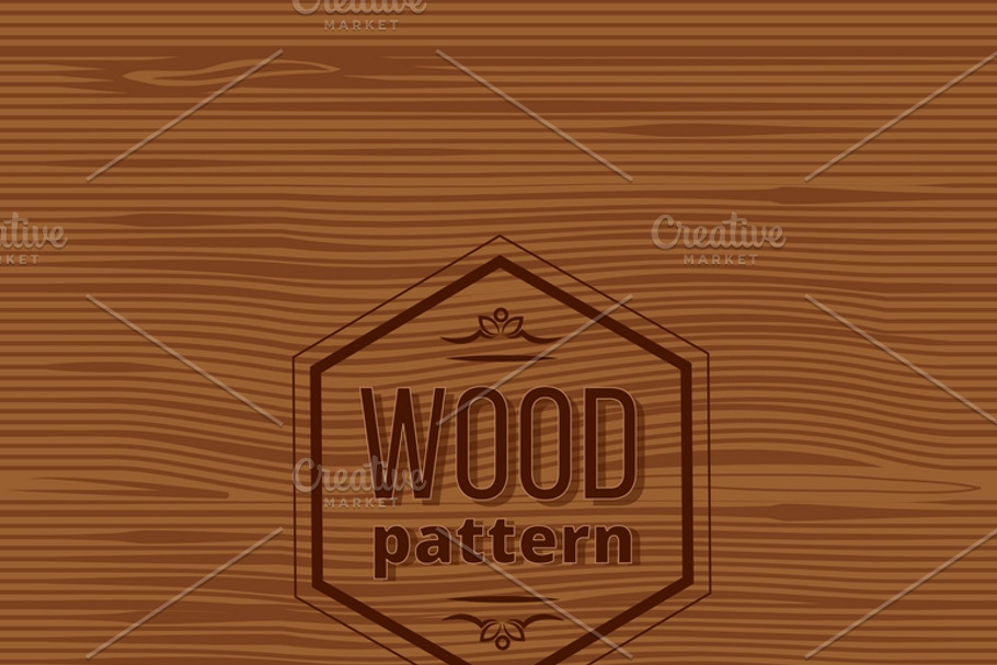 Seamless wood vector pattern in Patterns - product preview 8