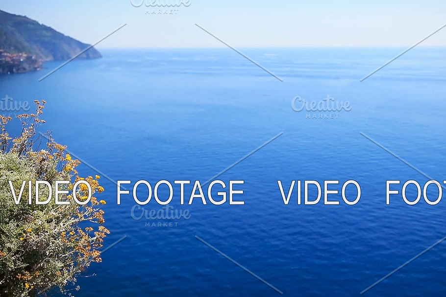 Beautiful coastline at Cinque Terre, Liguria, Italy.
