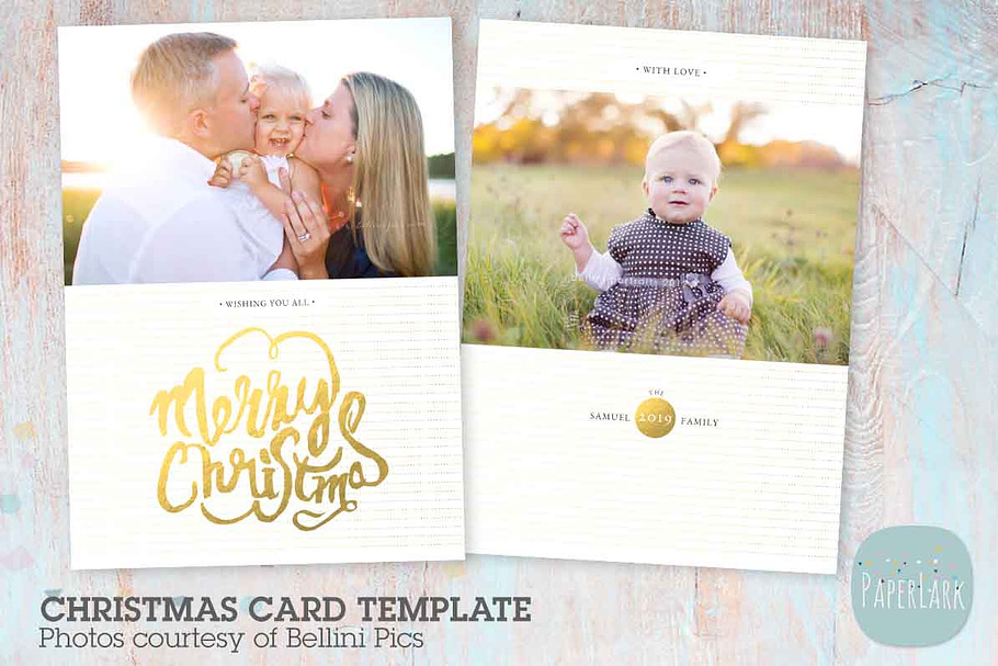 AC039 Christmas Card in Card Templates - product preview 8