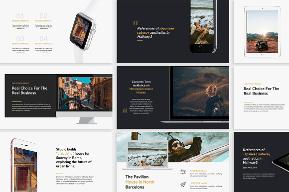 Rhine Creative Powerpoint Template in PowerPoint Templates - product preview 4