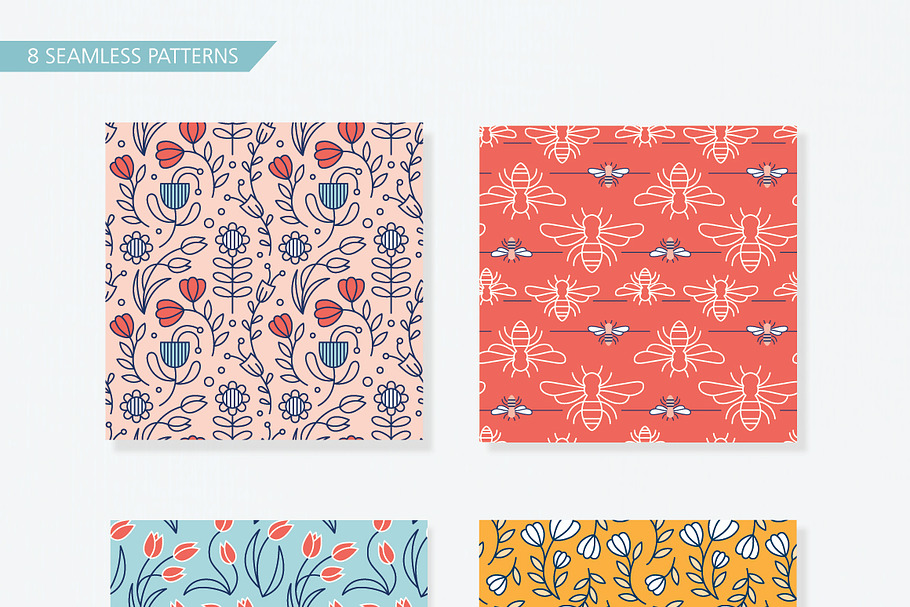 Just Lines patterns & graphics in Patterns - product preview 8