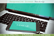 Responsive Screen Mockup V2
