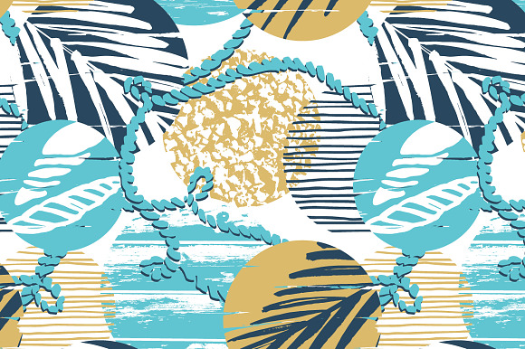 6 sea seamless patterns in Patterns - product preview 2