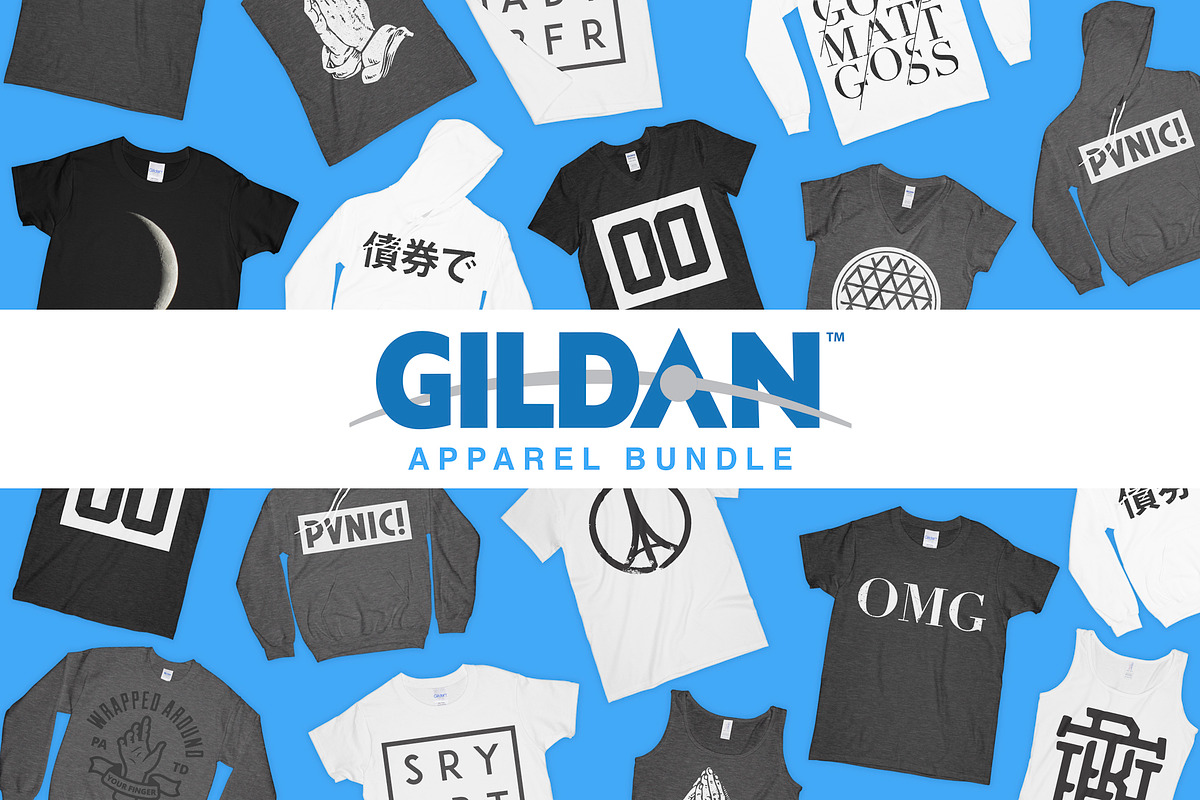 Gildan Mockup Bundle in Product Mockups - product preview 8