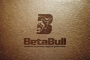 Beta Bull Letter B Logo