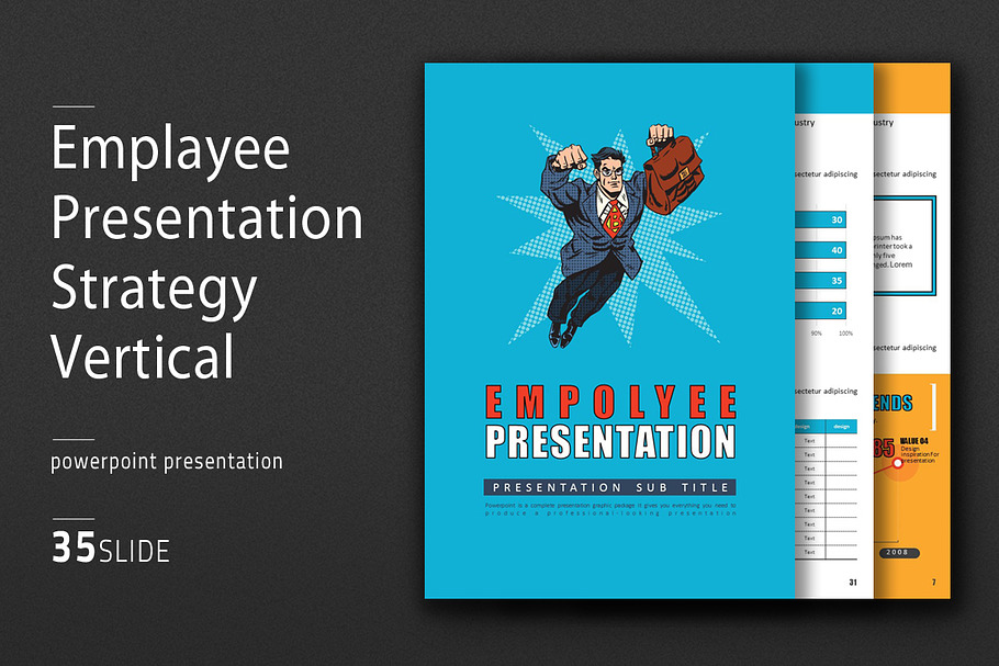 Employee Presentation Vertical
