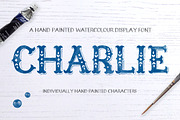 Charlie Watercolour Display Font