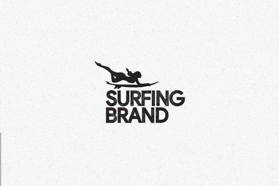 Surfing Brand Logo