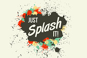 Just Splash It! Grunge vector blots