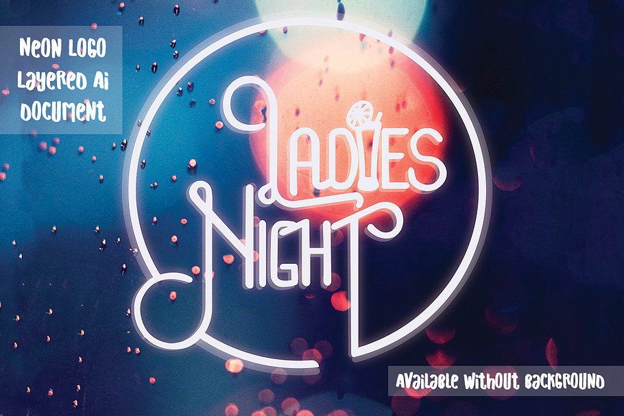 Ladies Night Logo in Logo Templates - product preview 8