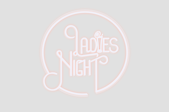Ladies Night Logo in Logo Templates - product preview 1