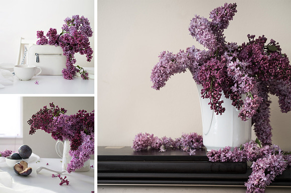 FLOWERS OF LILAC. 28 STOCK PHOTOS. in Product Mockups - product preview 2