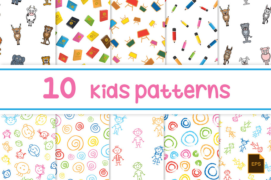 Vector Patterns - Kids