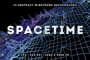 Abstract wireframe backgrounds