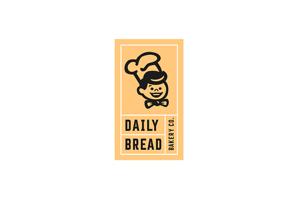 6 Bakery Logos in Logo Icons - product preview 11