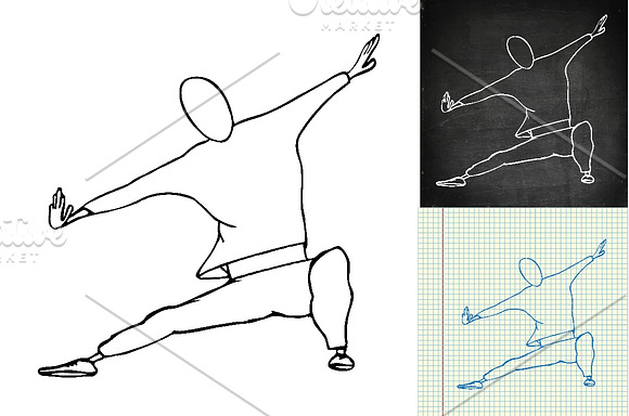 World thai chi and qigong day in Illustrations - product preview 1