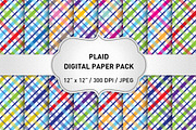 Plaid Pattern / Plaid Background