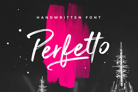 Perfetto Brush Font in Brush Fonts - product preview 6