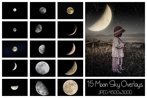50 Night Sky Overlays in Textures - product preview 14