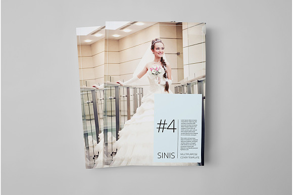 Sinis - A4 Cover Template in Magazine Templates - product preview 7