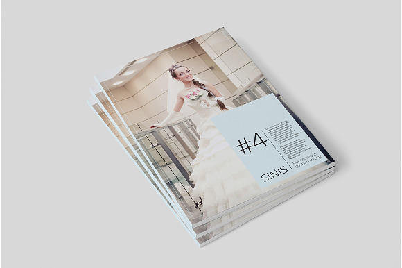 Sinis - A4 Cover Template in Magazine Templates - product preview 8