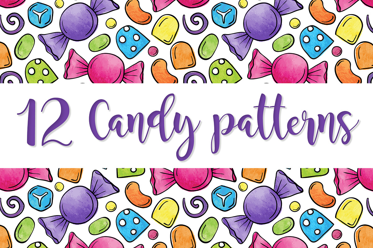 Photoshop Candy Patterns in Patterns - product preview 8