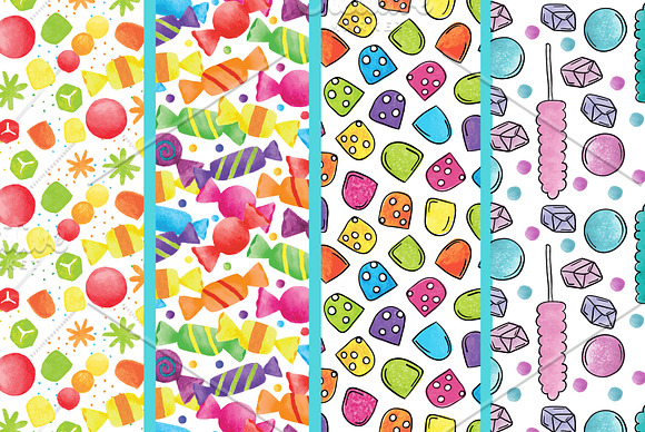 Photoshop Candy Patterns in Patterns - product preview 1