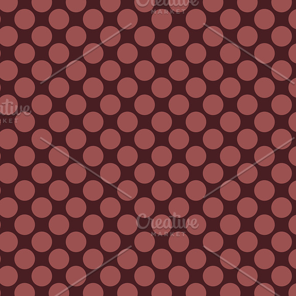 Marsala Polka Dot, Stripes & Gingham in Patterns - product preview 1