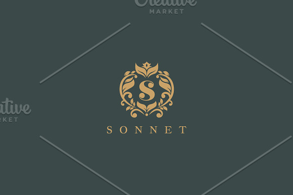 Sonnet - Letter S Logo in Logo Templates - product preview 1