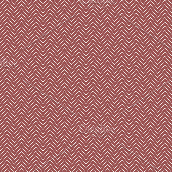 Marsala & White Chevron Papers in Patterns - product preview 1