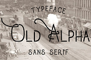 Old Alpha Typeface